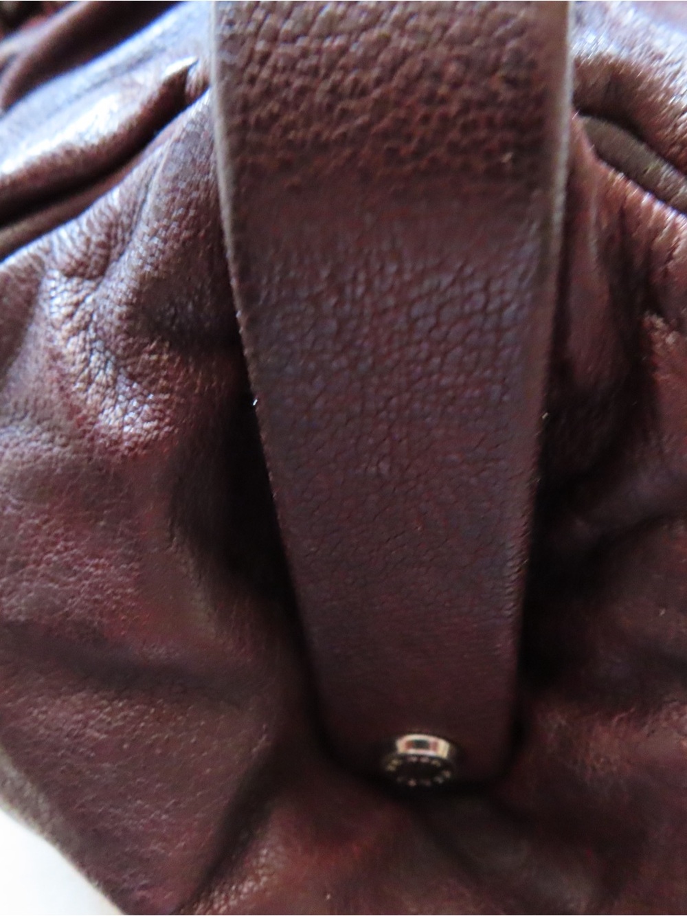 Vintage Prada Brown Leather Doctor Bag Frame Top Handle Handbag - Picture 6 of 16